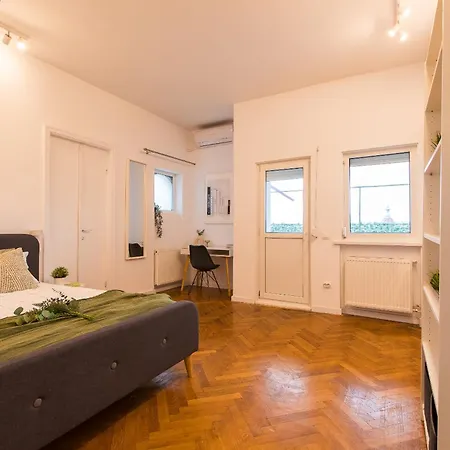 아파트 Spacious Penthouse With Terrace And City-view 부쿠레슈티