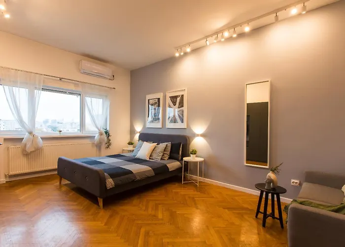 Spacious Penthouse With Terrace And City-view Bucharest